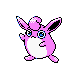 Wigglytuff, Front, in Gold & Silver