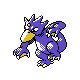 Golduck, Front, in Gold & Silver