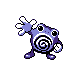 Poliwhirl, Front, in Gold & Silver
