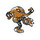 Hitmonlee in Silver