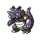 Rhydon, Front, in Gold & Silver