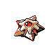 Staryu, Front, in Gold & Silver