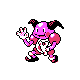 Mr. Mime in Silver