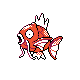 Magikarp, Front, in Gold & Silver