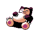 Snorlax in Silver