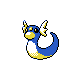 Dratini, Front, in Gold & Silver