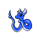 Dragonair, Front, in Gold & Silver