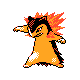 Typhlosion in Silver
