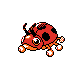 Ledyba, Front, in Gold & Silver