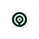 Unown O, Front, in Gold & Silver