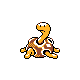 Shuckle, Front, in Gold & Silver