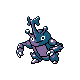 Heracross, Front, in Gold & Silver