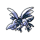 Skarmory, Front, in Gold & Silver