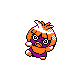Smoochum, Front, in Gold & Silver