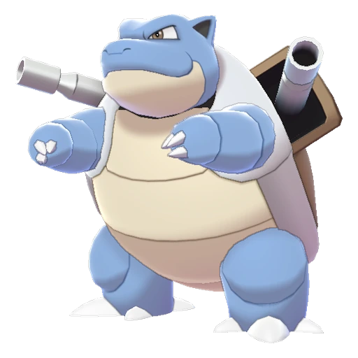 Blastoise, Front, in Sword & Shield: The Isle of Armor