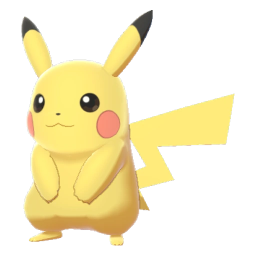 Pikachu, Front, in Sword & Shield: The Isle of Armor