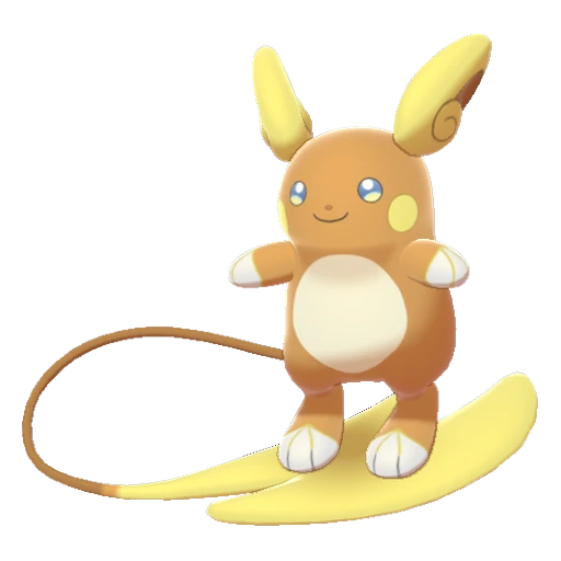 Raichu Alolan, Front, in Sword & Shield: The Isle of Armor