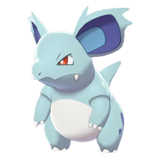 Nidorina, Front, in Sword & Shield: The Crown Tundra