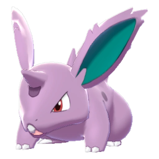 Nidoran♂, Front, in Sword & Shield