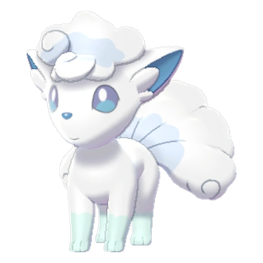Vulpix Alolan, Front, in Sword & Shield: The Isle of Armor
