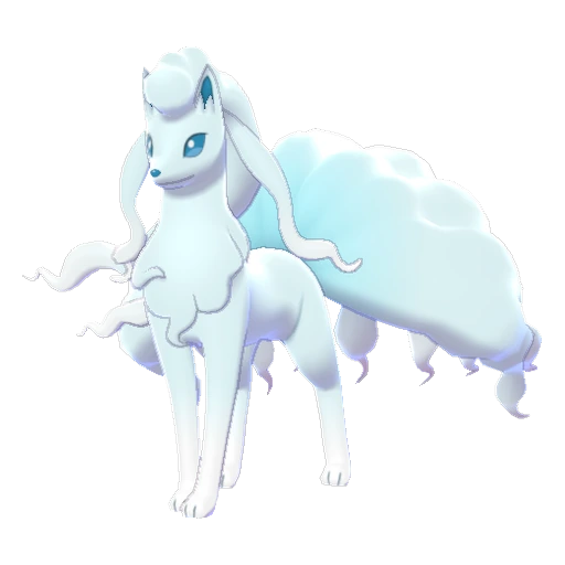 Ninetales Alolan, Front, in Sword & Shield: The Isle of Armor