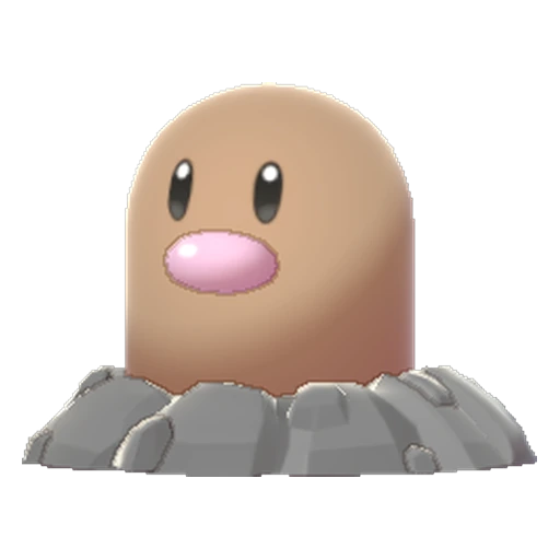 Diglett in Sword & Shield