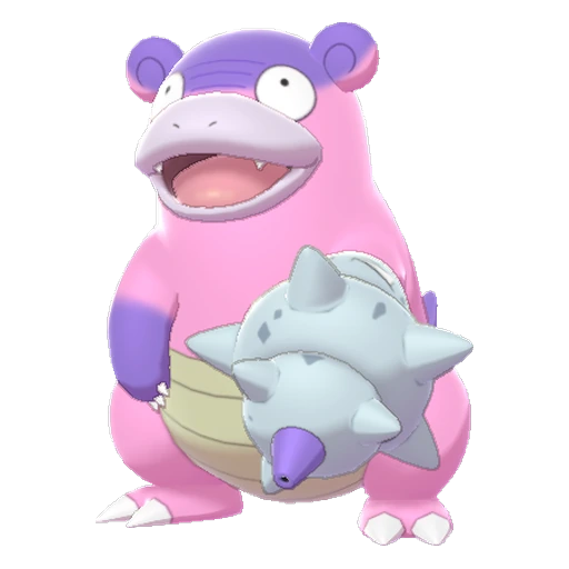 Slowbro Galarian, Front, in Sword & Shield: The Crown Tundra