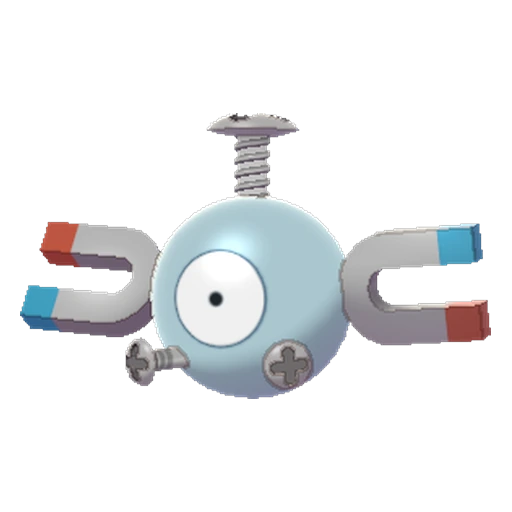 Magnemite, Front, in Sword & Shield: The Isle of Armor