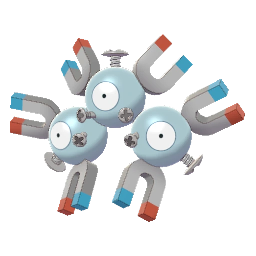 Magneton, Front, in Sword & Shield