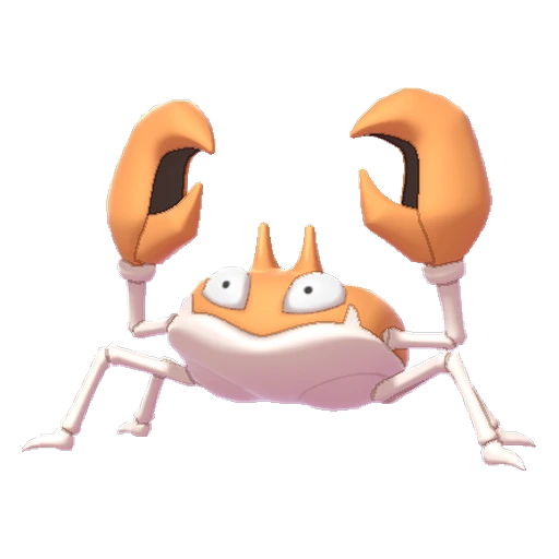 Krabby, Front, in Sword & Shield: The Isle of Armor