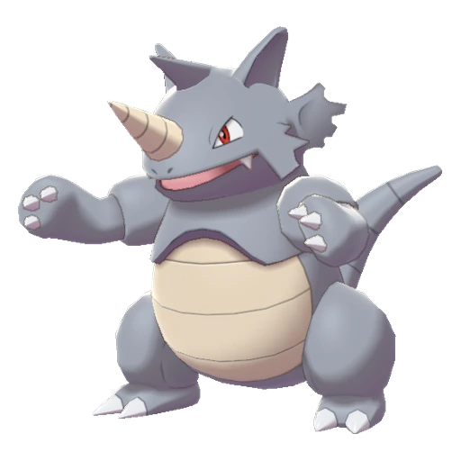 Rhydon, Front, in Sword & Shield: The Crown Tundra
