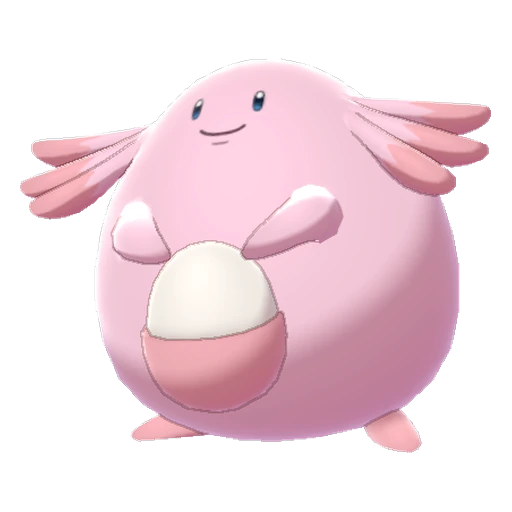 Chansey, Front, in Sword & Shield: The Isle of Armor
