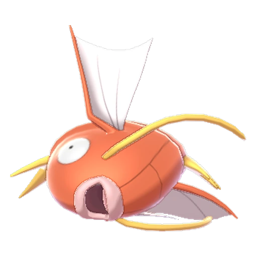 Magikarp, Front, in Sword & Shield: The Isle of Armor