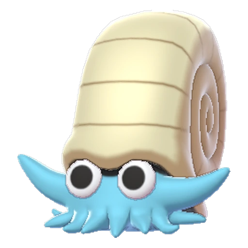 Omanyte, Front, in Sword & Shield: The Crown Tundra