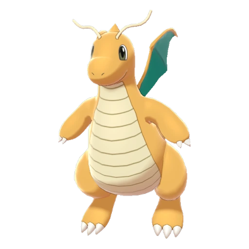 Dragonite, Front, in Sword & Shield: The Crown Tundra