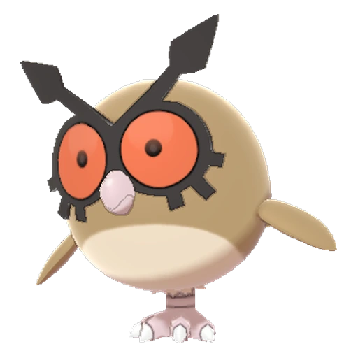 Hoothoot in Sword & Shield