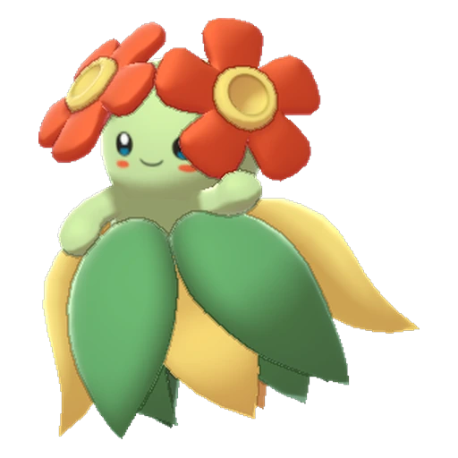 Bellossom, Front, in Sword & Shield: The Crown Tundra
