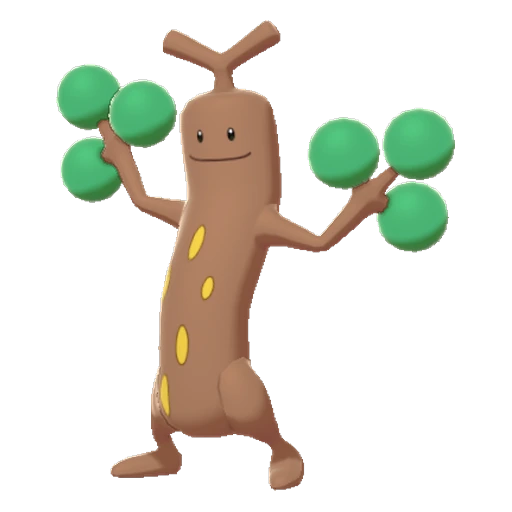 Sudowoodo, Front, in Sword & Shield: The Crown Tundra