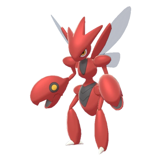 Scizor, Front, in Sword & Shield: The Isle of Armor