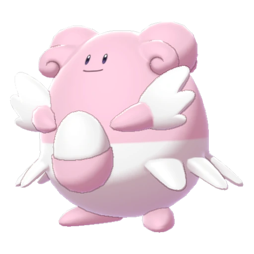 Blissey, Front, in Sword & Shield: The Isle of Armor