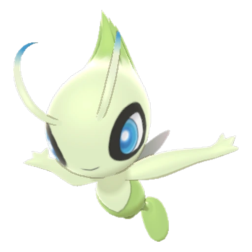 Celebi, Front, in Sword & Shield: The Crown Tundra