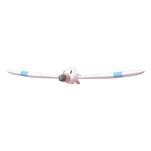 Wingull, Front, in Sword & Shield: The Isle of Armor