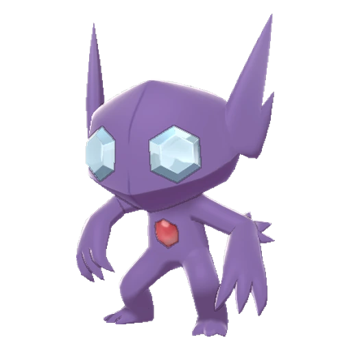 Sableye, Front, in Sword & Shield