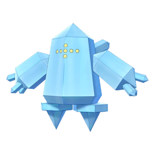 Regice, Front, in Sword & Shield: The Crown Tundra