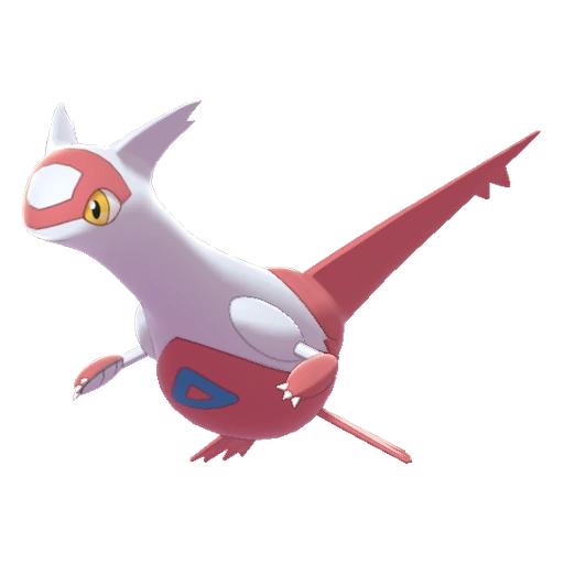 Latias, Front, in Sword & Shield: The Crown Tundra