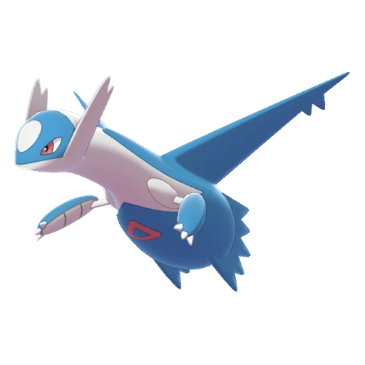 Latios, Front, in Sword & Shield: The Crown Tundra