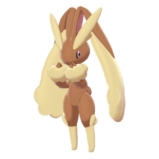 Lopunny, Front, in Sword & Shield