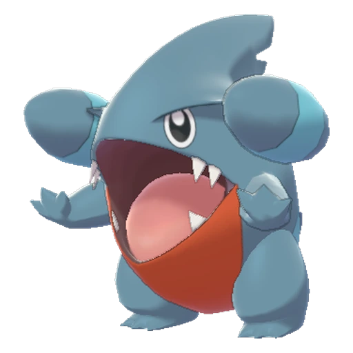 Gible, Front, in Sword & Shield