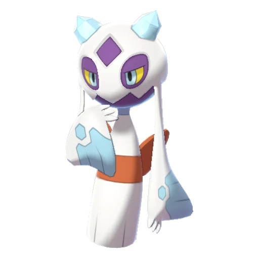 Froslass, Front, in Sword & Shield: The Crown Tundra