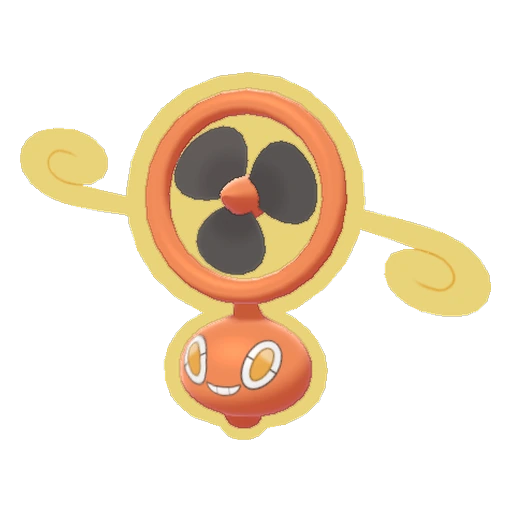 Rotom Fan, Front, in Sword & Shield: The Crown Tundra